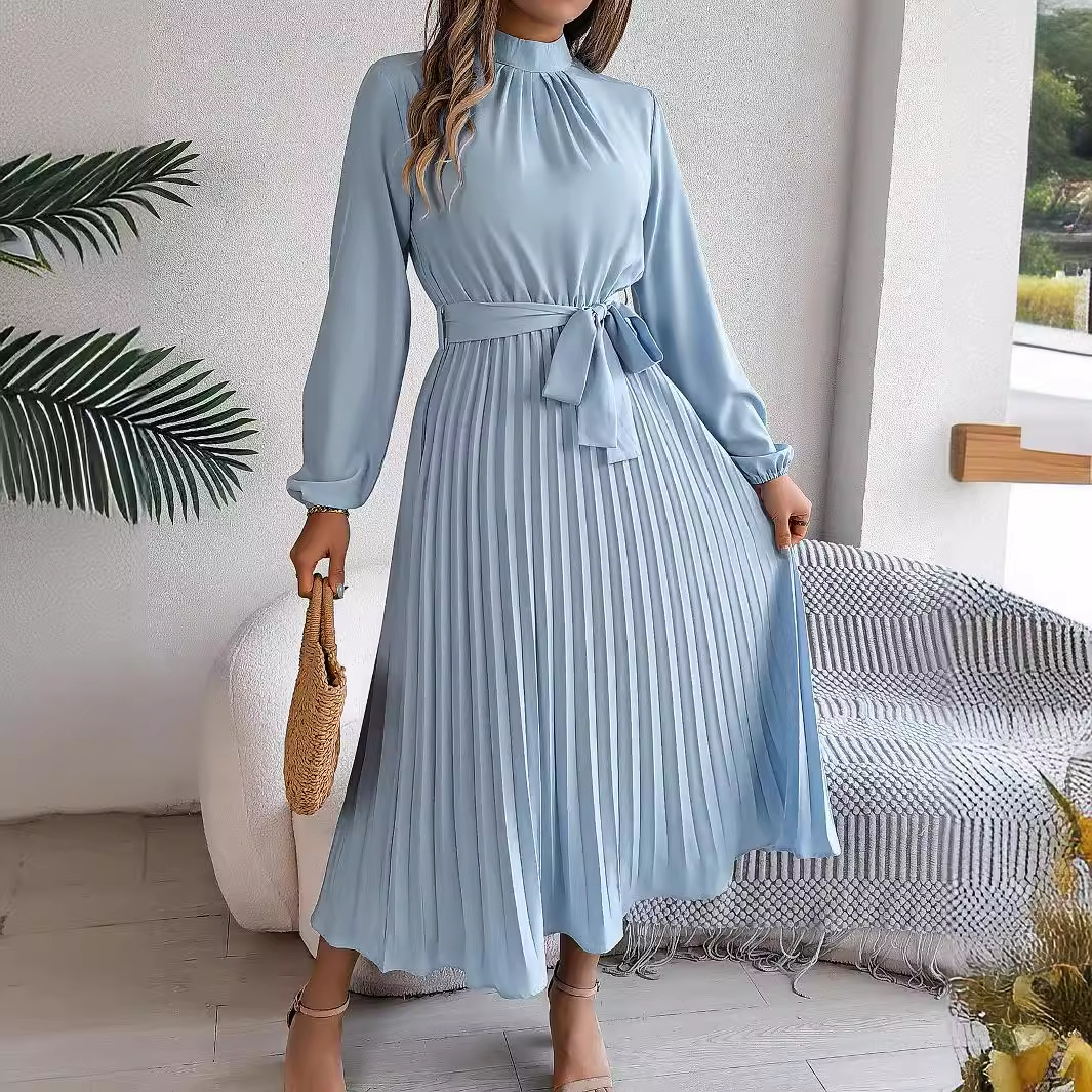 2025 Elegant Long Sleeve Fashi - огляд і ціна French Vintage Floral Midi Dress