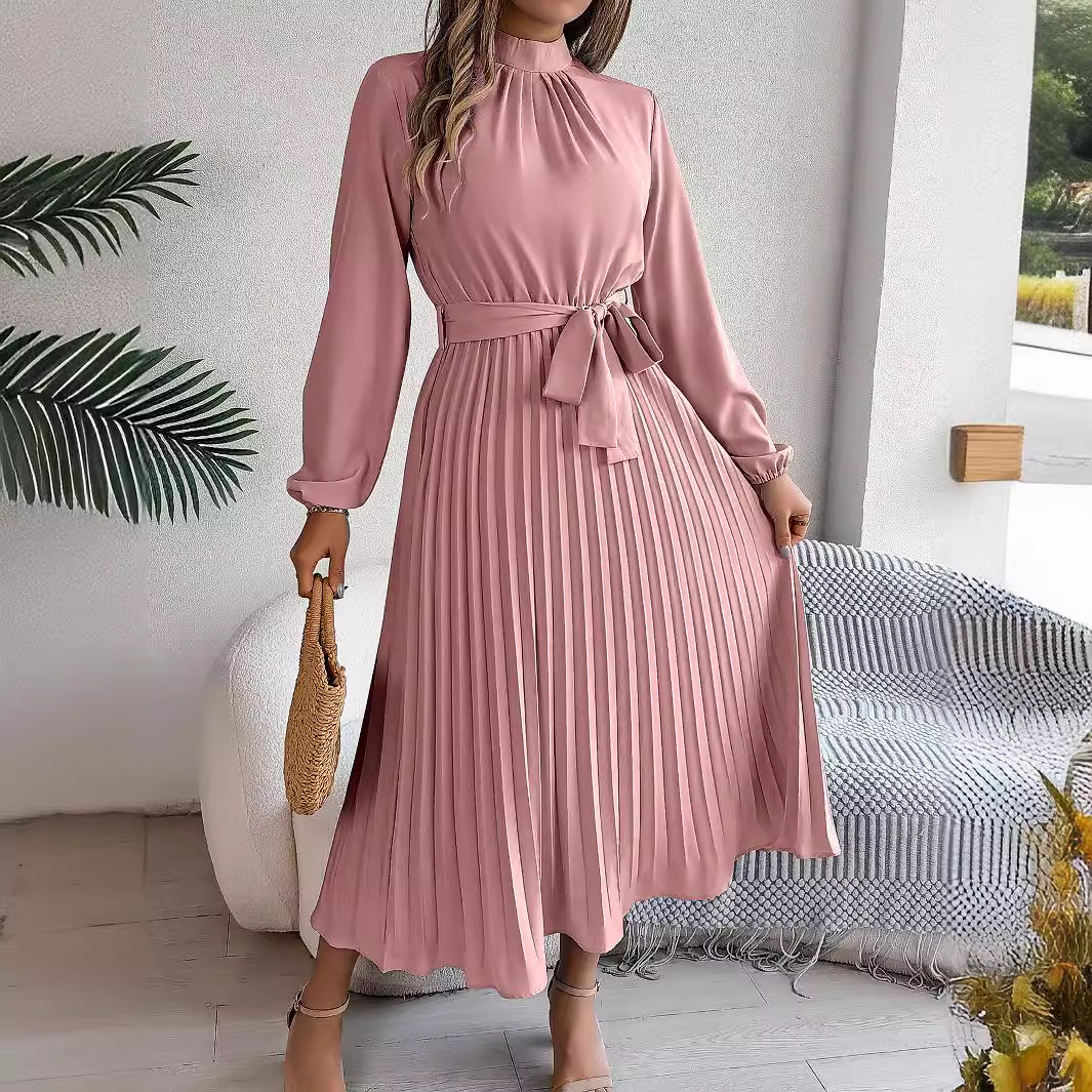 2025 Elegant Long Sleeve Fashi - огляд і ціна French Vintage Floral Midi Dress