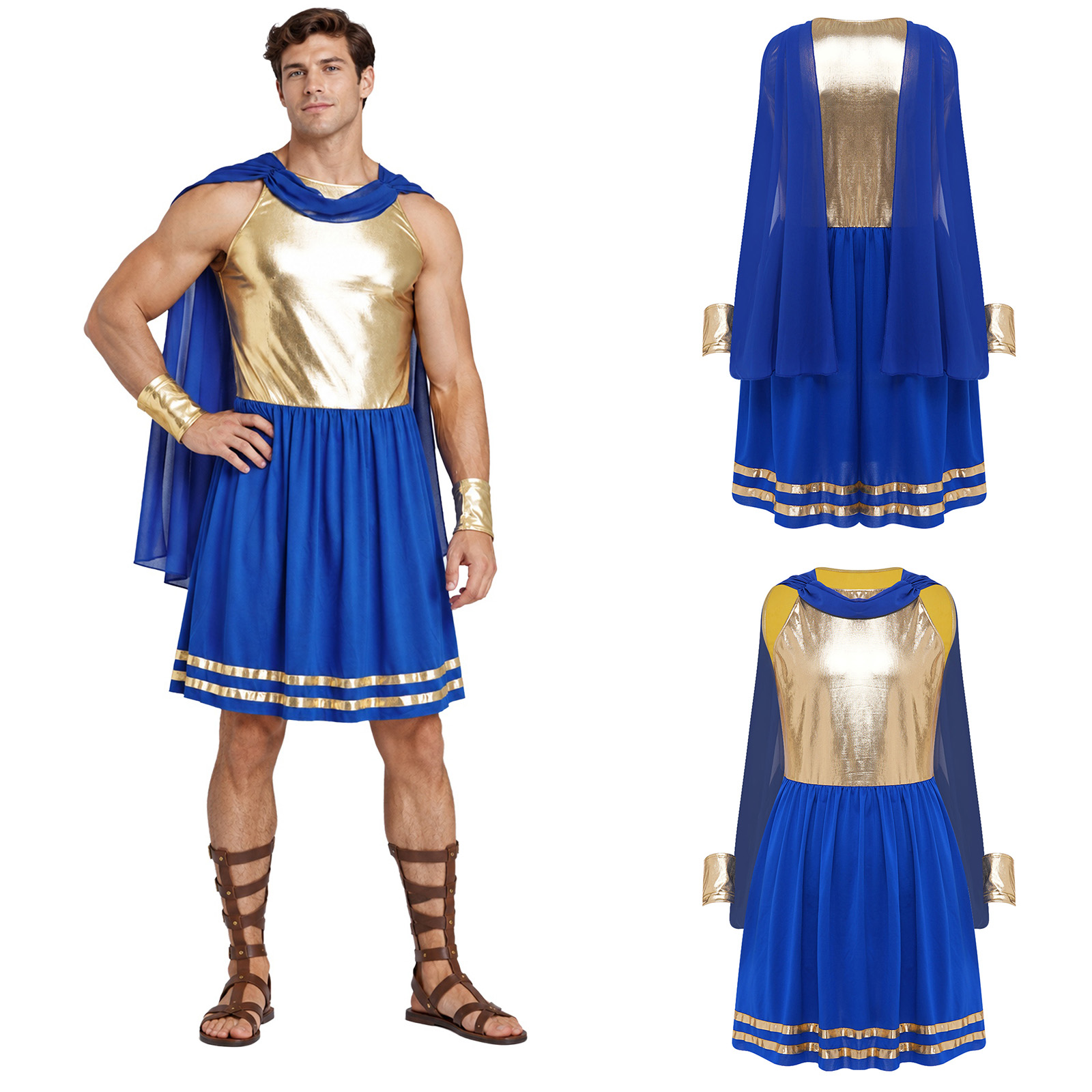 Mens Ancient Greek Costumes Ha - огляд і ціна Dresses