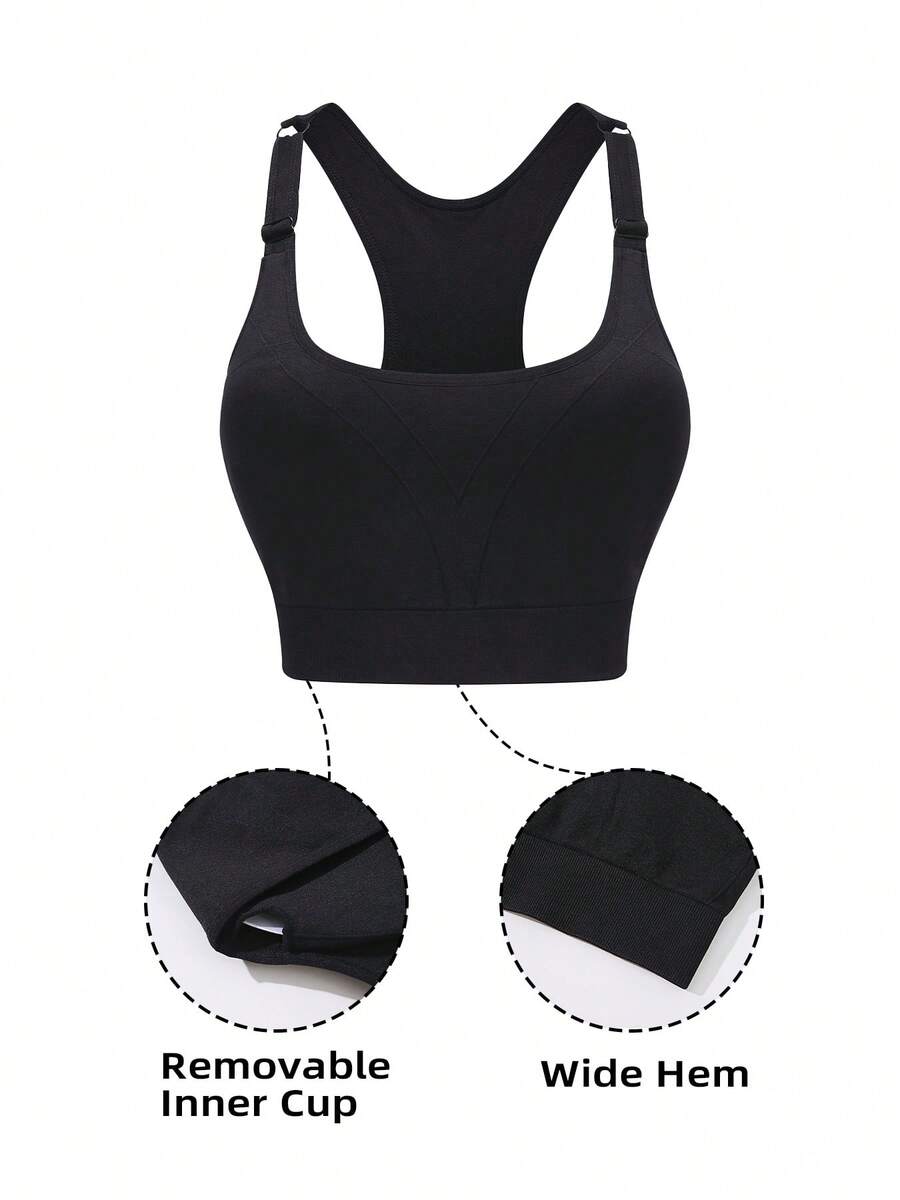 1Pcs Black Sport Solid Backles - огляд і ціна Seamless Ribbed Workout Tank Top