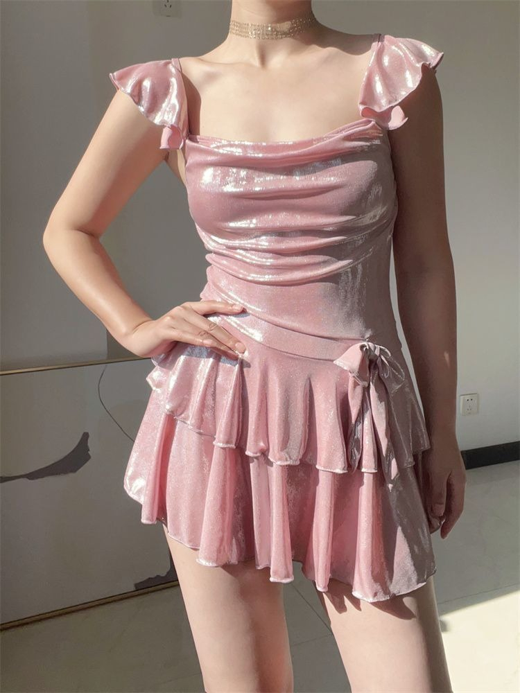 Flattering Shiny Pink Swimwear - огляд і ціна Swimwear